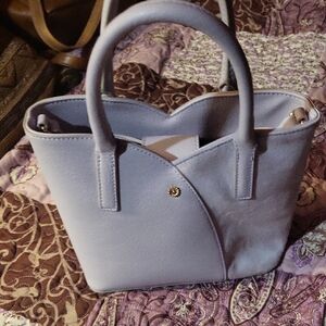 LC Lauren Conrad Light Purple Crossbody Bag